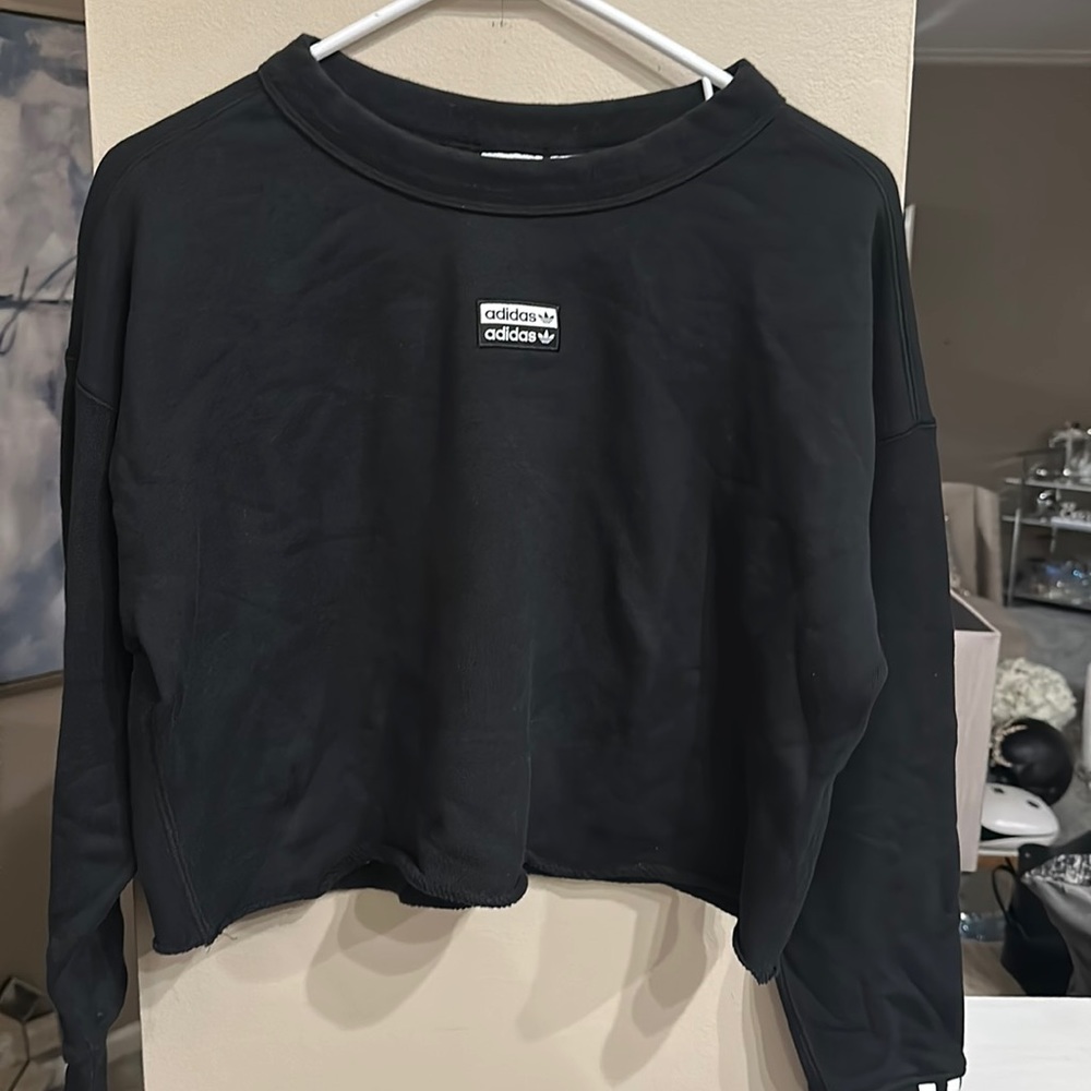 Women’s adidas cropped crew neck